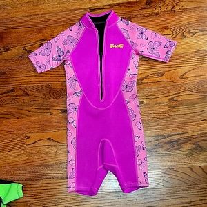 Girl's 💜 Shorty Wetsuit 💦